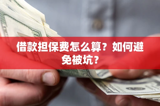 北京借款担保费怎么算？如何避免被坑？