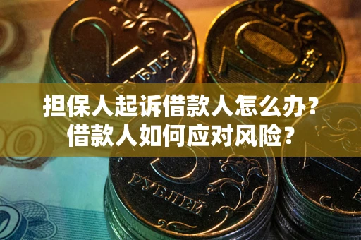 北京担保人起诉借款人怎么办？借款人如何应对风险？